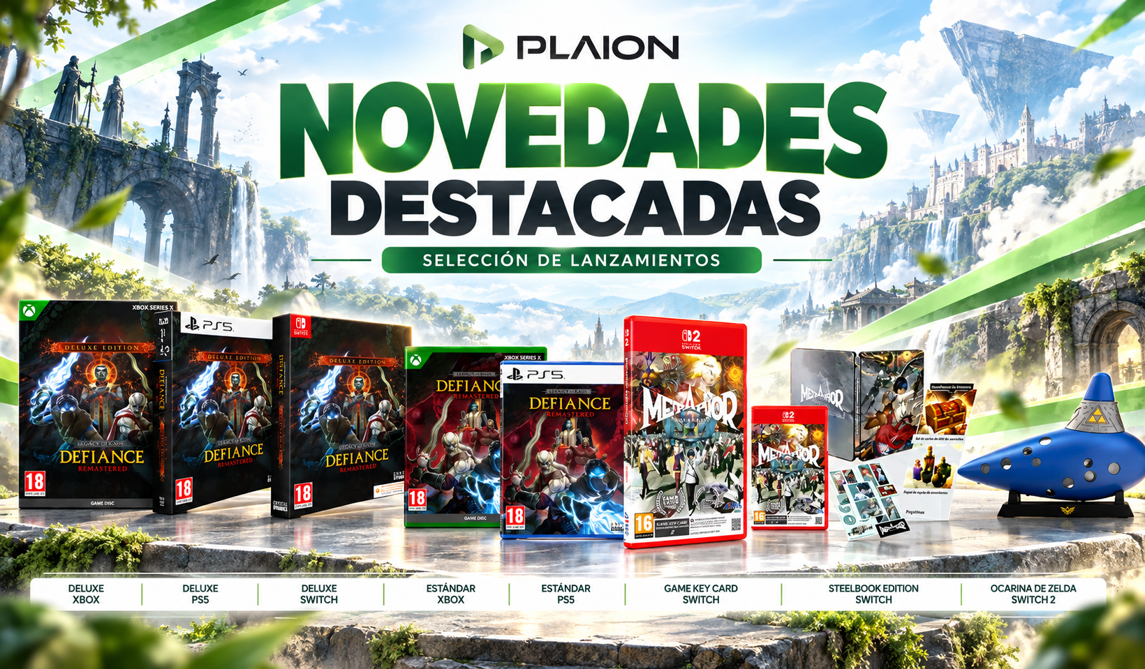 NOVEDADES PLAION